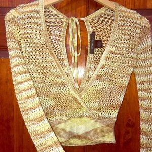 SOLD - Knitted Arden B. Sweater